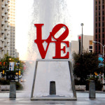 Philadelphia Love Statue Small Horizontal